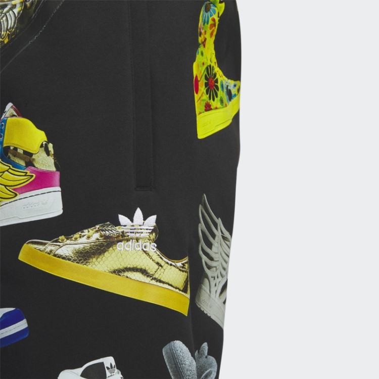 Calça Preta Adidas Jeremy Scott Archive
