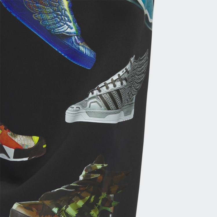 Calça Preta Adidas Jeremy Scott Archive