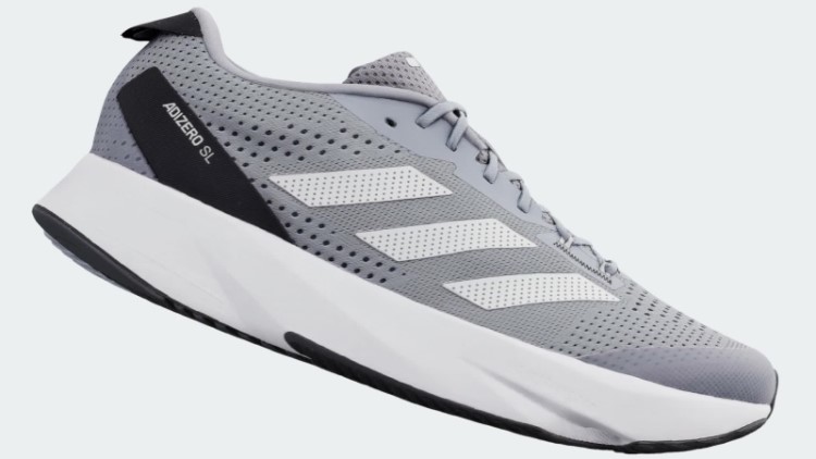 Tênis De Corrida Adidas Adizero Sl Prata Moda