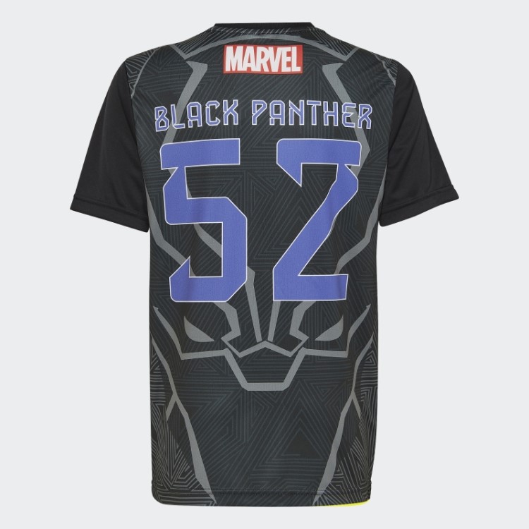 Conjunto De Verão Preto Adidas X Marvel Pantera Negra