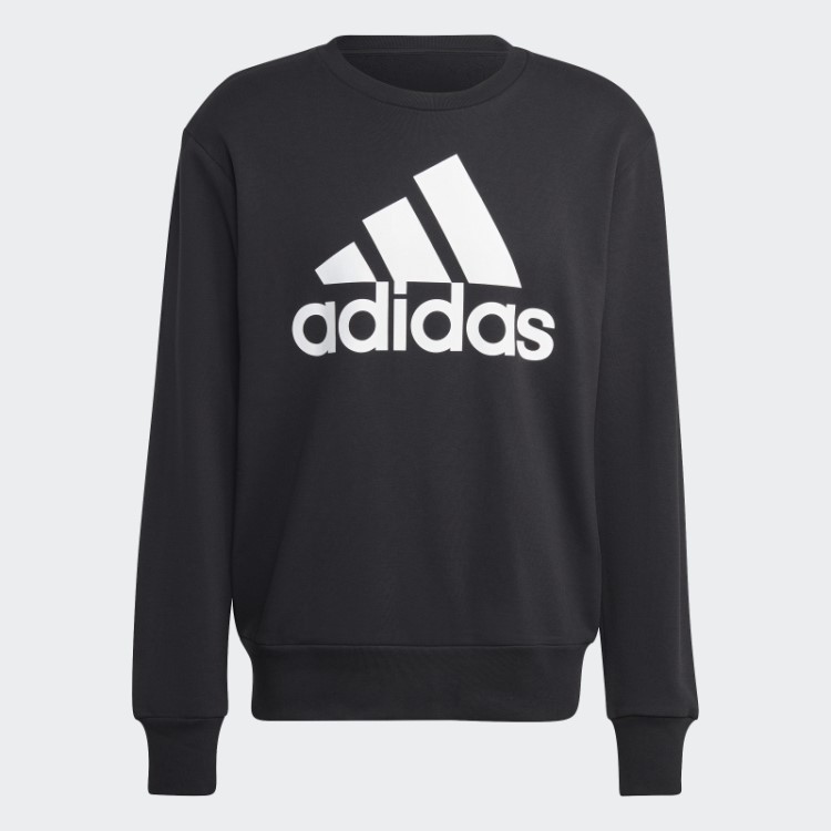 Essentials French Terry Big Logo Moletom Adidas Preto