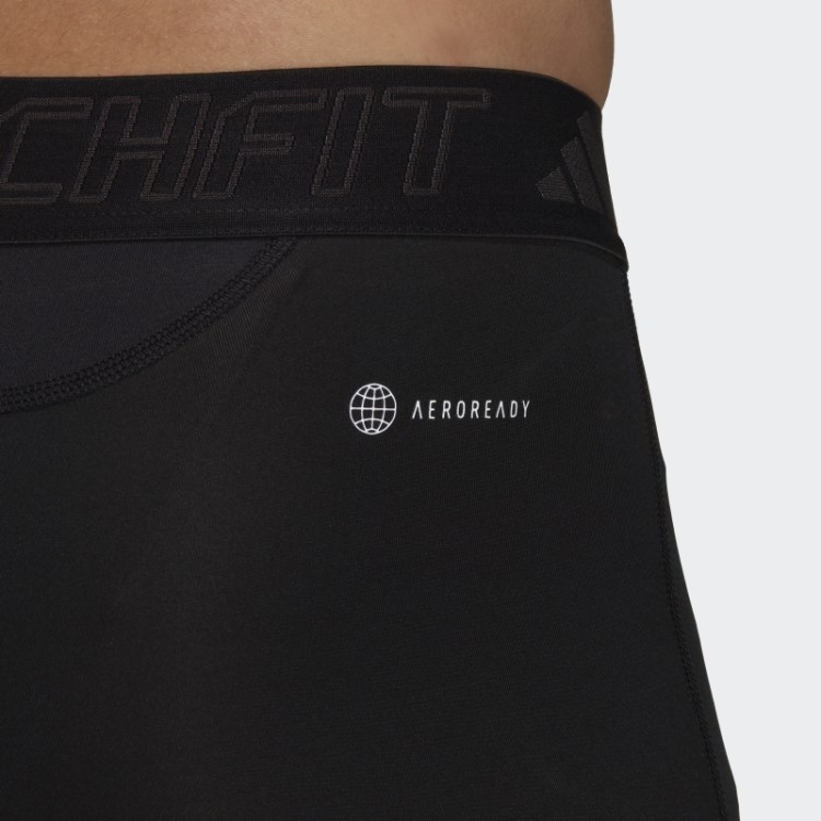 Meia-calça Techfit Training 3/4 Preta Adidas