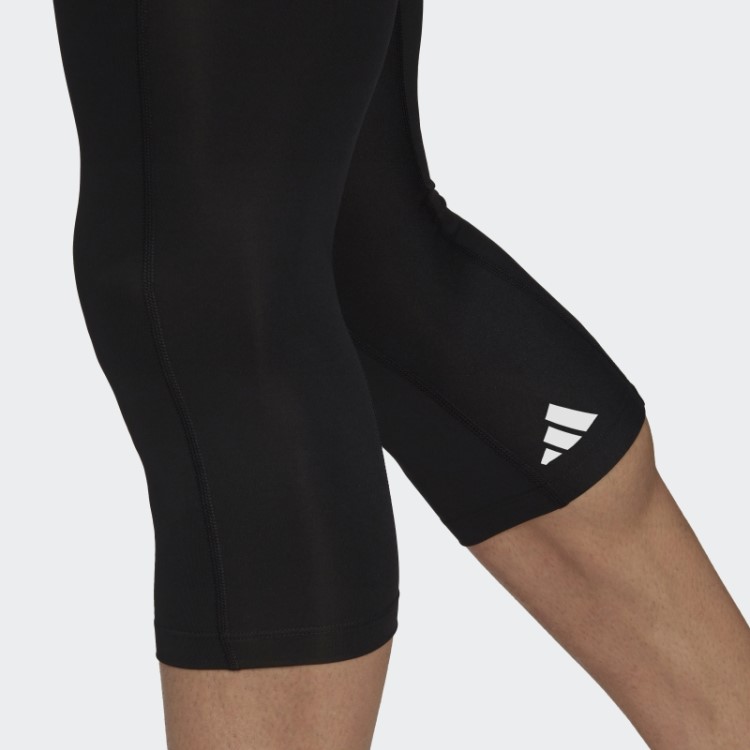 Meia-calça Techfit Training 3/4 Preta Adidas
