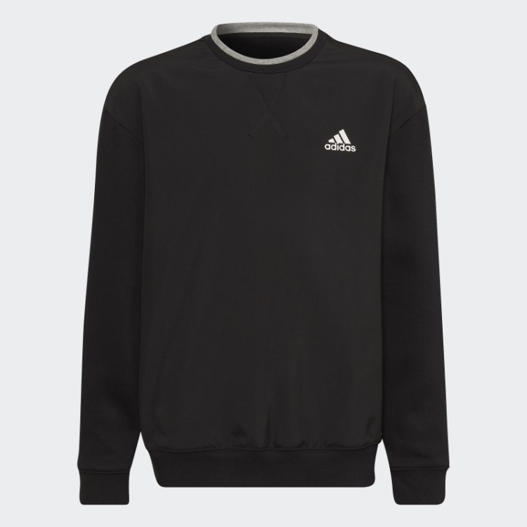 Moletom De Lã Adidas All Szn Cinza Médio