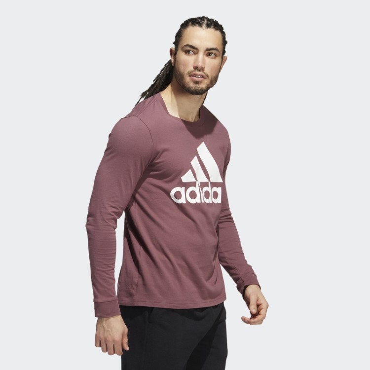 Emblema Bordô Da Camiseta Esportiva Adidas