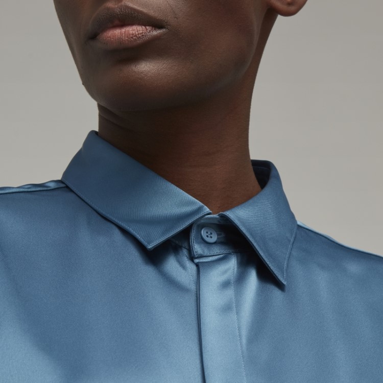 Adidas Y-3 Tech Camisa De Seda Moda
