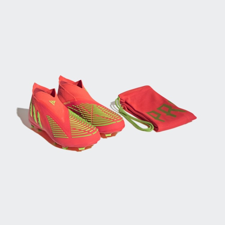Adidas Red Predator Edge+ Chuteira Firm Ground