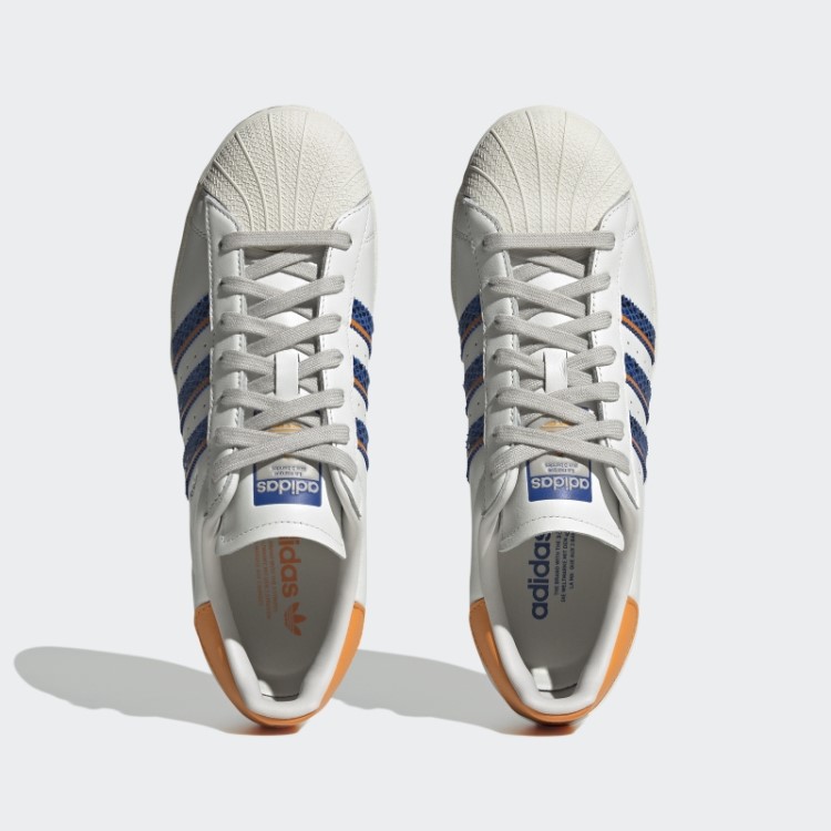 Tênis Adidas Superstar Orange Rush