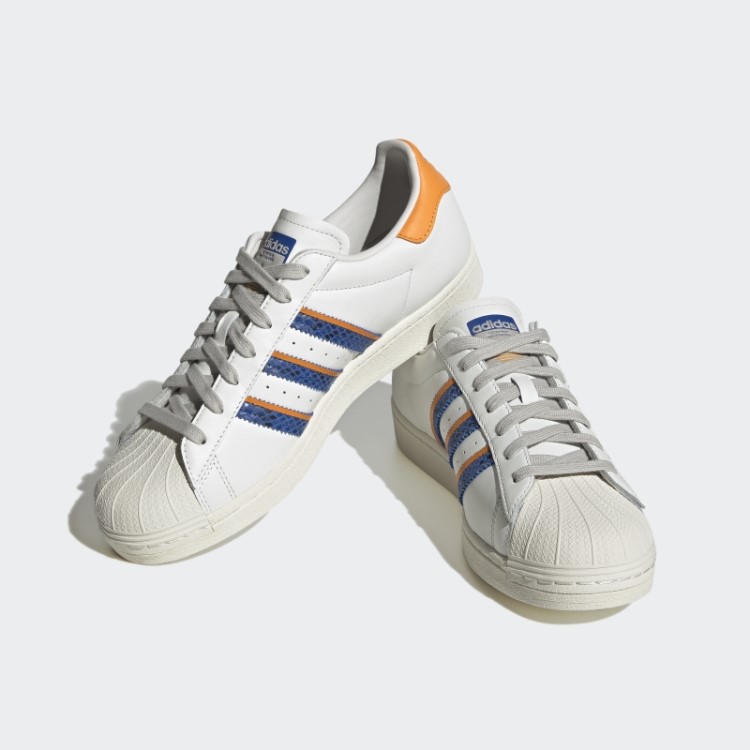 Tênis Adidas Superstar Orange Rush