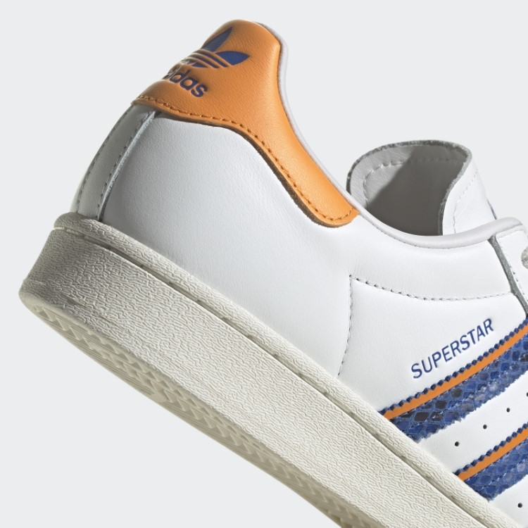 Tênis Adidas Superstar Orange Rush