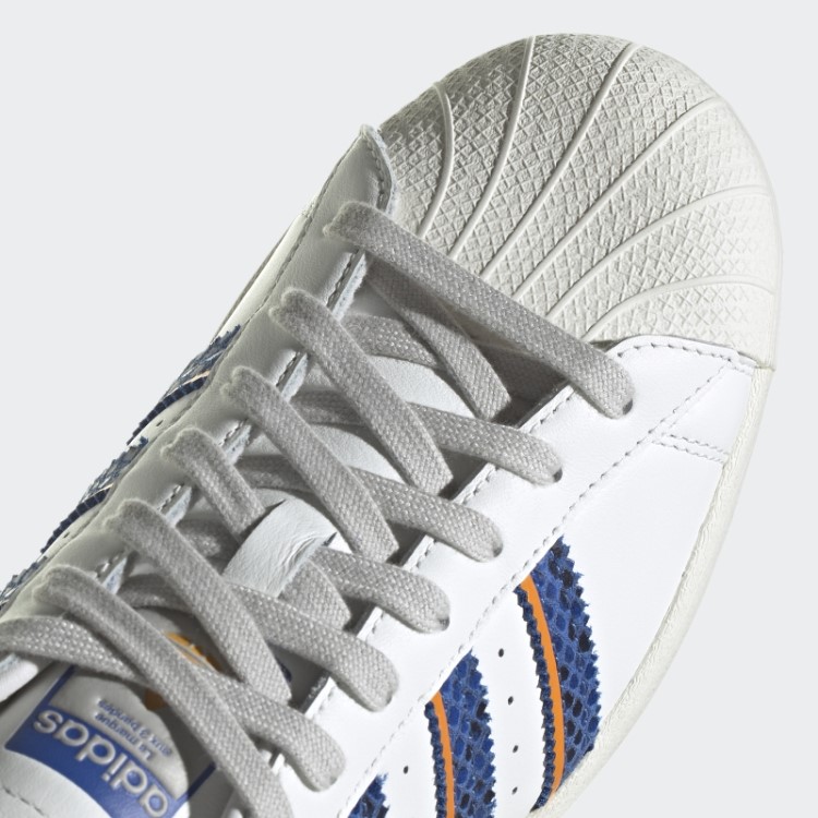 Tênis Adidas Superstar Orange Rush