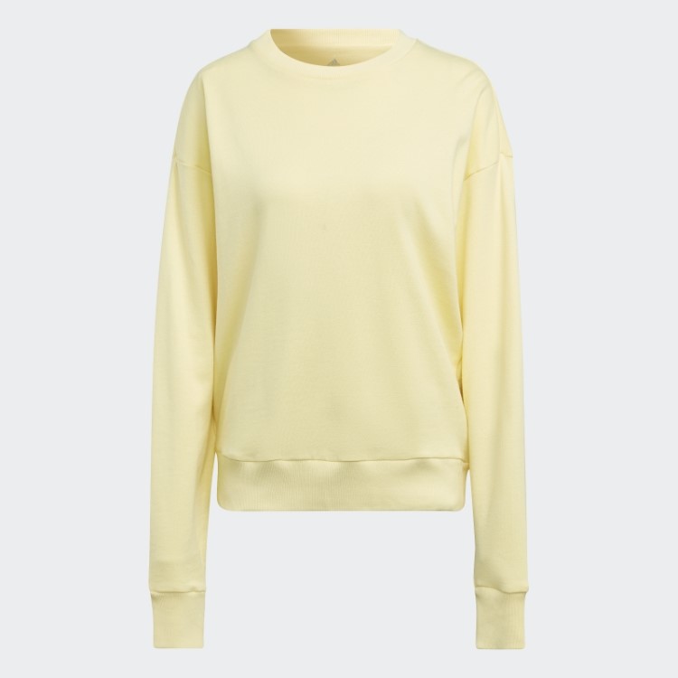 Moletom Solto Studio Lounge Amarelo Adidas