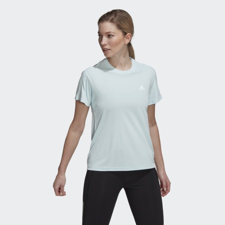 Camiseta Azul Adidas Run It Running
