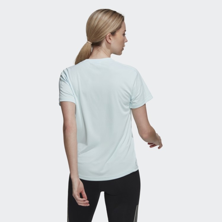 Camiseta Azul Adidas Run It Running