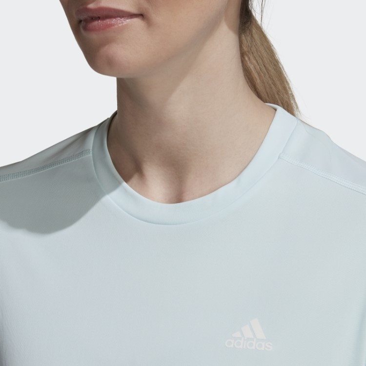 Camiseta Azul Adidas Run It Running