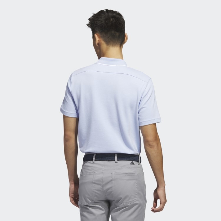 Camisa Polo Piqué Golf Adidas Blue Dawn Go-To