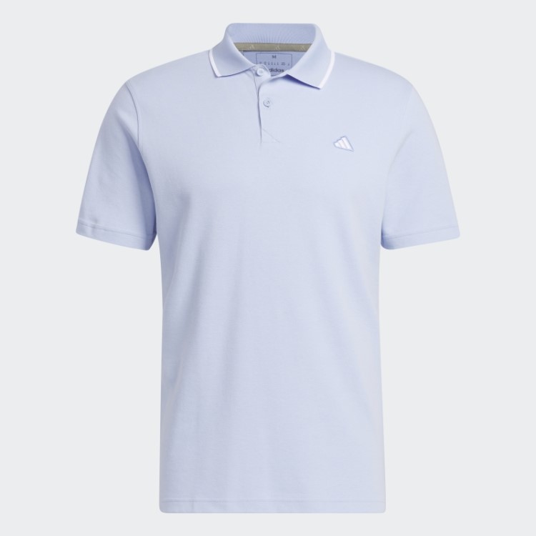 Camisa Polo Piqué Golf Adidas Blue Dawn Go-To