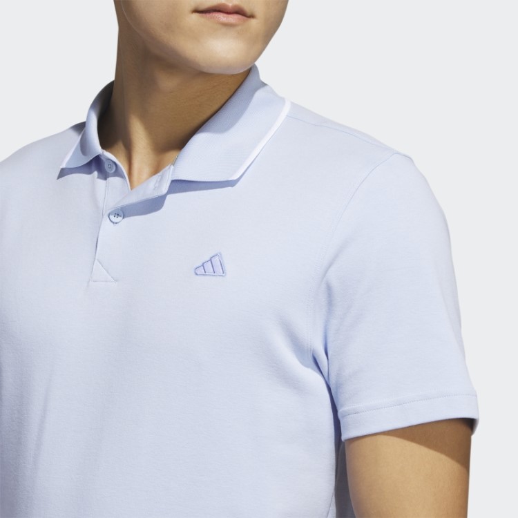 Camisa Polo Piqué Golf Adidas Blue Dawn Go-To