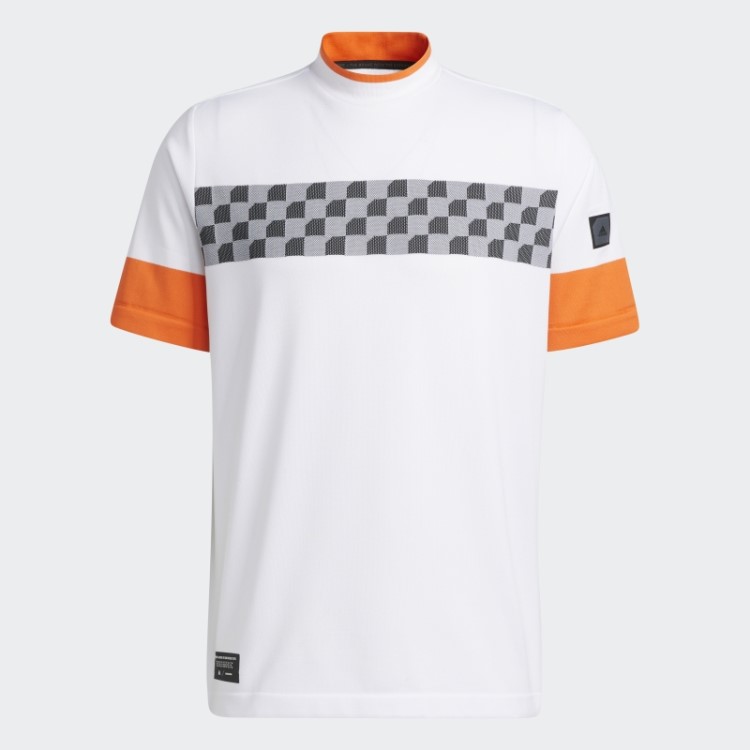 Polo Xadrez Branco Adicross Adidas