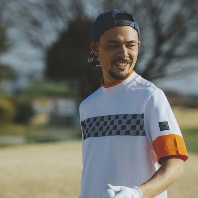 Polo Xadrez Branco Adicross Adidas