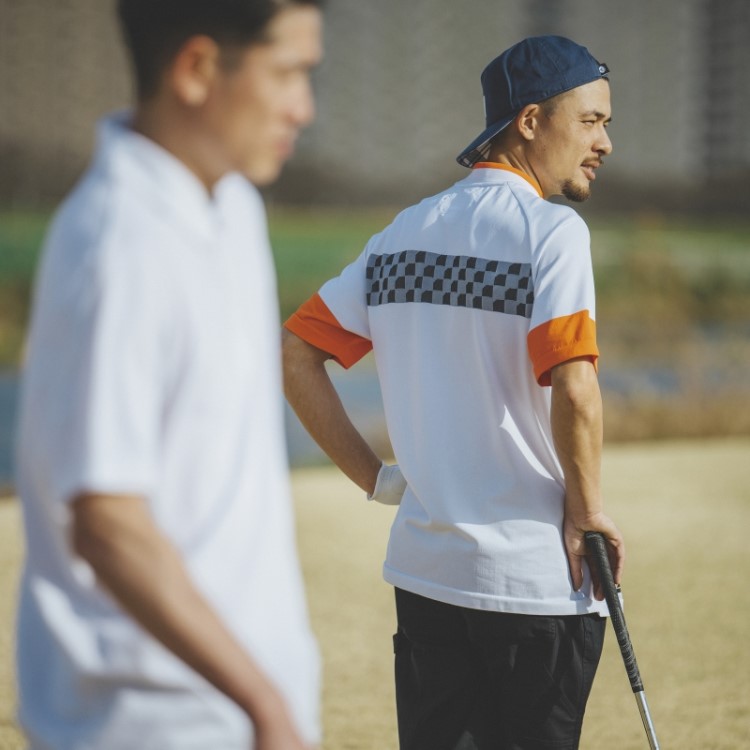 Polo Xadrez Branco Adicross Adidas