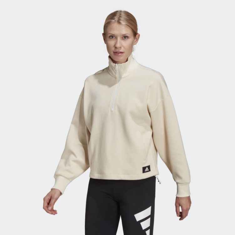 Moletom Adidas Future Icons Sem Tingimento Com Zíper