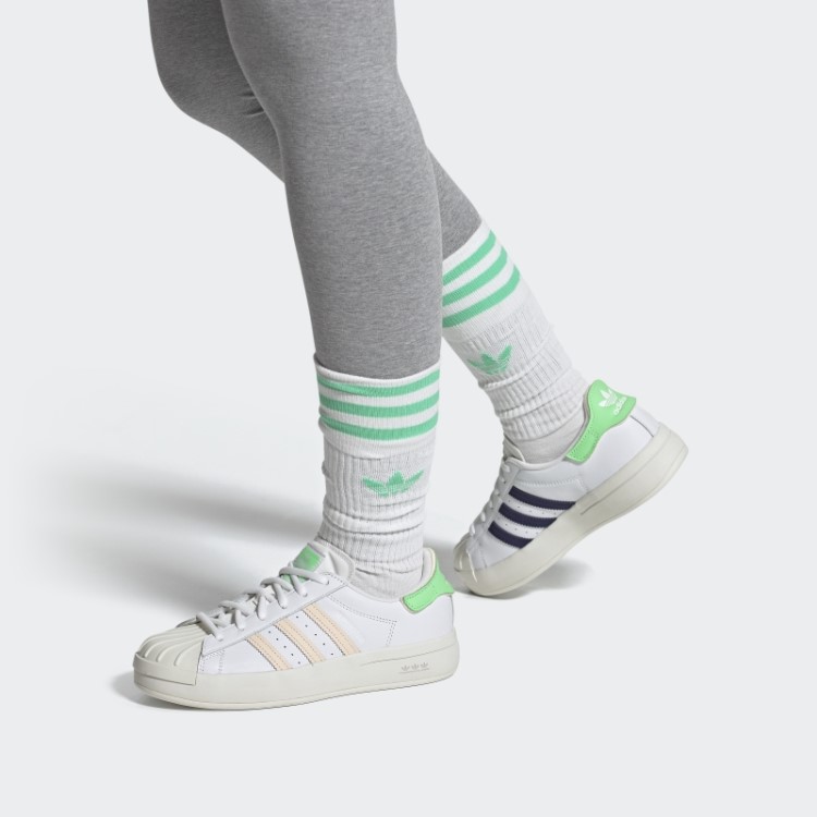 Sapatos Superstar Ayoon Branco Adidas