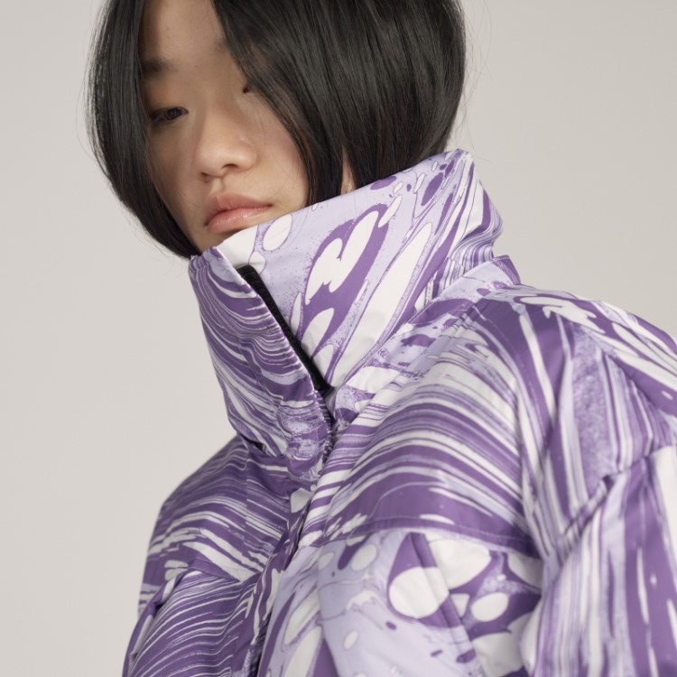 Jaqueta De Inverno Adidas By Stella Mccartney Branca Acolchoada Fashion