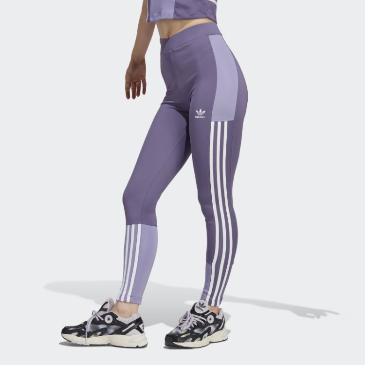 Legging Lilás Adidas