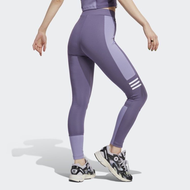 Legging Lilás Adidas