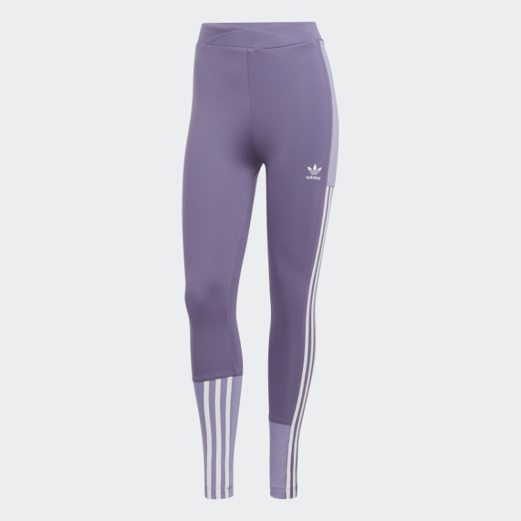 Legging Lilás Adidas