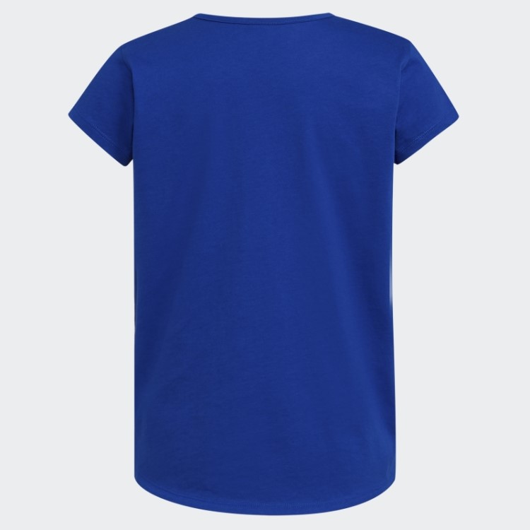 Camiseta Manga Curta Azul Royal Adidas