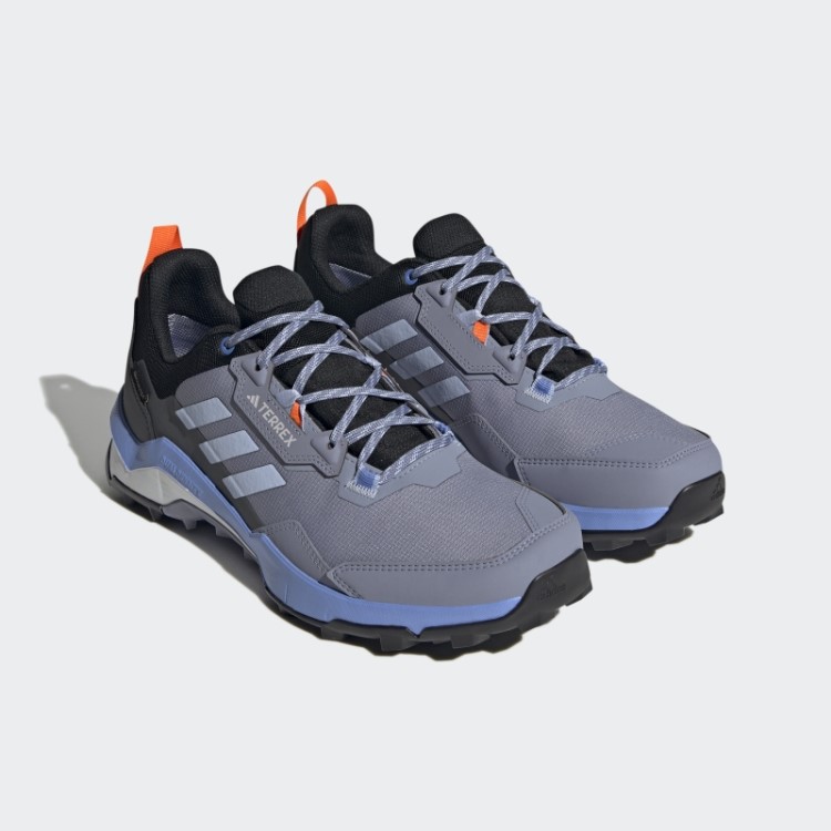Tênis De Caminhada Terrex Ax4 Gore-tex Adidas Prata Violeta