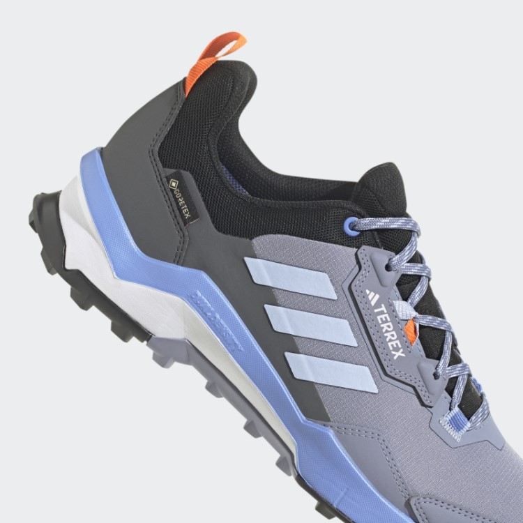 Tênis De Caminhada Terrex Ax4 Gore-tex Adidas Prata Violeta