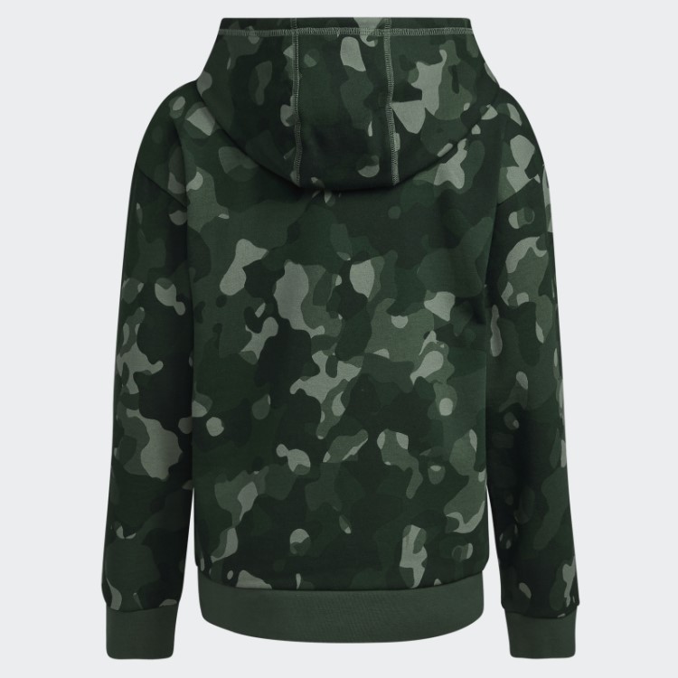 Moletom Com Capuz E Estampa Allover De óxido Verde Adidas