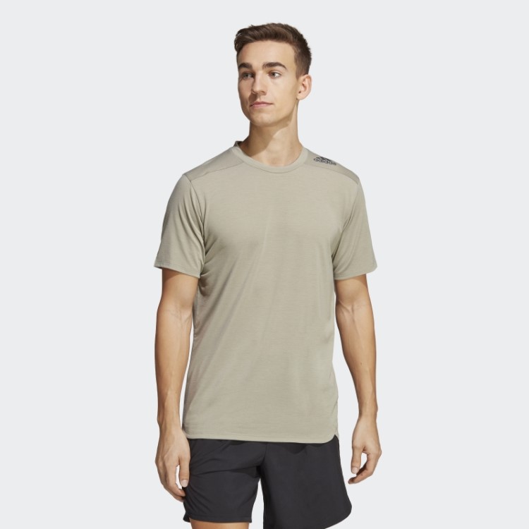 Desenhada Para Treino T-shirt Adidas Silver Pebble