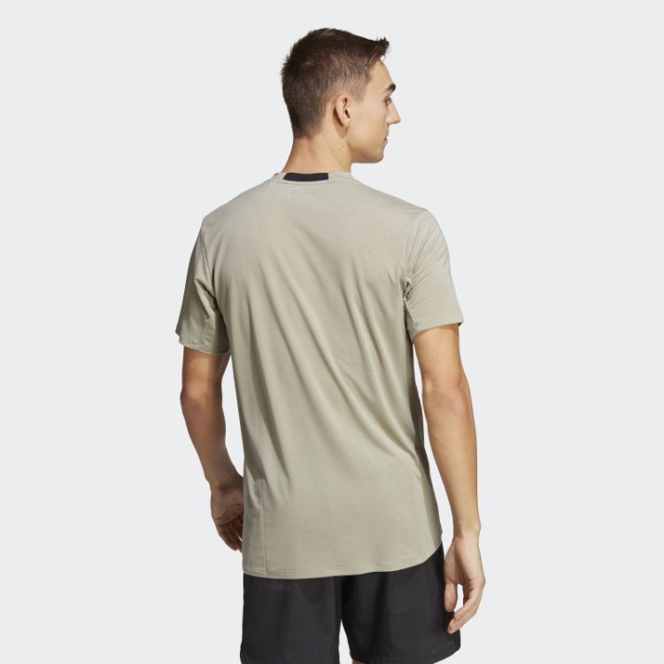 Desenhada Para Treino T-shirt Adidas Silver Pebble