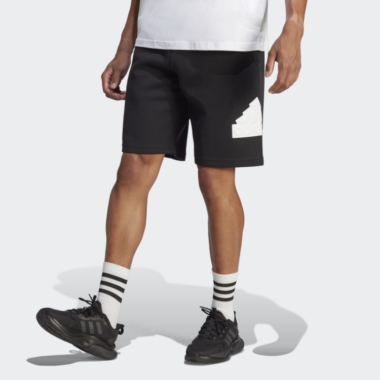 Distintivo De ícones Futuros De Shorts Esportivos Adidas Preto