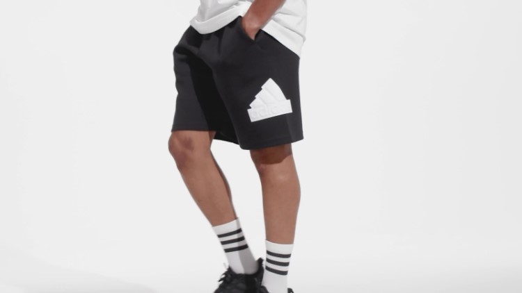 Distintivo De ícones Do Futuro Da Moda Adidas De Shorts Esportivos Branco
