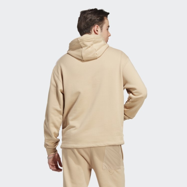 Moletom Com Capuz Bege Adicolor Parley (gênero Neutro) Adidas