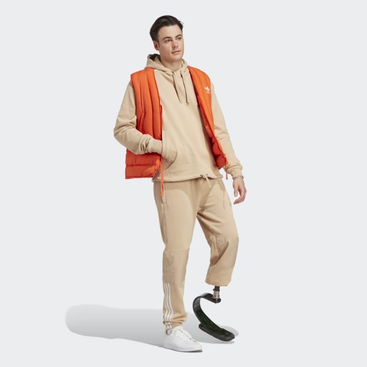 Moletom Com Capuz Bege Adicolor Parley (gênero Neutro) Adidas