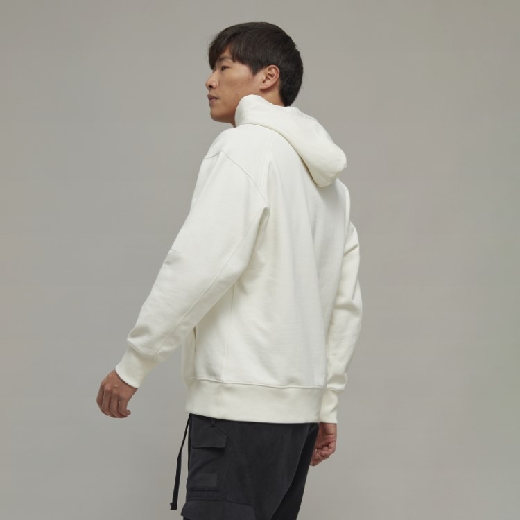 Moletom Com Capuz Adidas Y-3 De Algodão Orgânico Felpudo