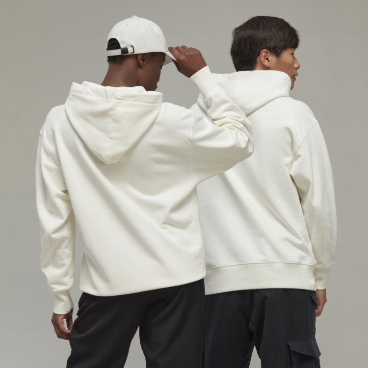 Moletom Com Capuz Adidas Y-3 De Algodão Orgânico Felpudo