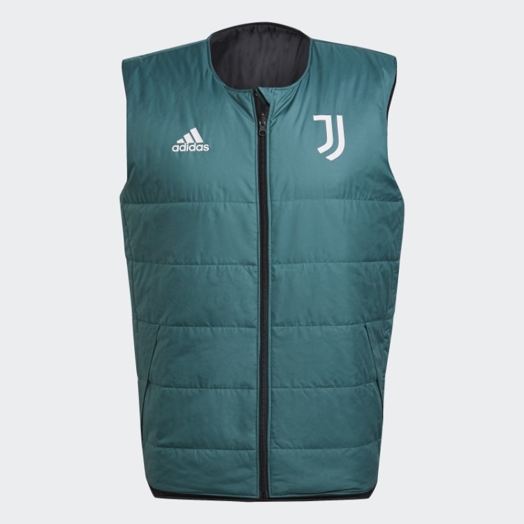 Colete Acolchoado Verde Tech Juventus Condivo 22 Adidas