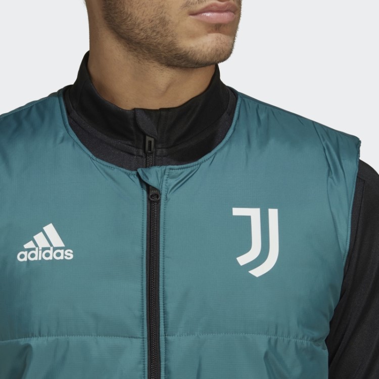 Colete Acolchoado Verde Tech Juventus Condivo 22 Adidas