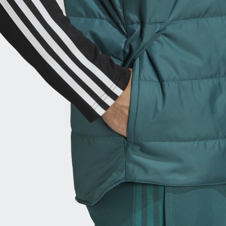 Colete Acolchoado Verde Tech Juventus Condivo 22 Adidas
