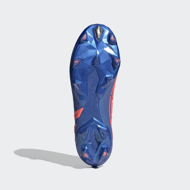 Chuteira Adidas Predator Edge.1 Azul De Alta Resolução Para Piso Firme