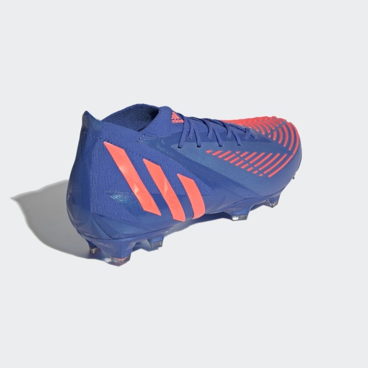Chuteira Adidas Predator Edge.1 Azul De Alta Resolução Para Piso Firme