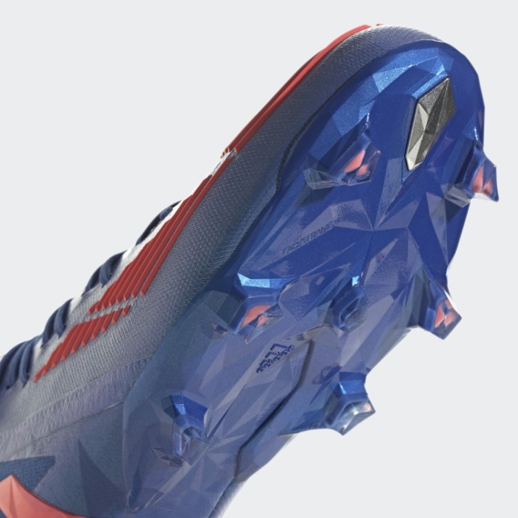 Chuteira Adidas Predator Edge.1 Azul De Alta Resolução Para Piso Firme