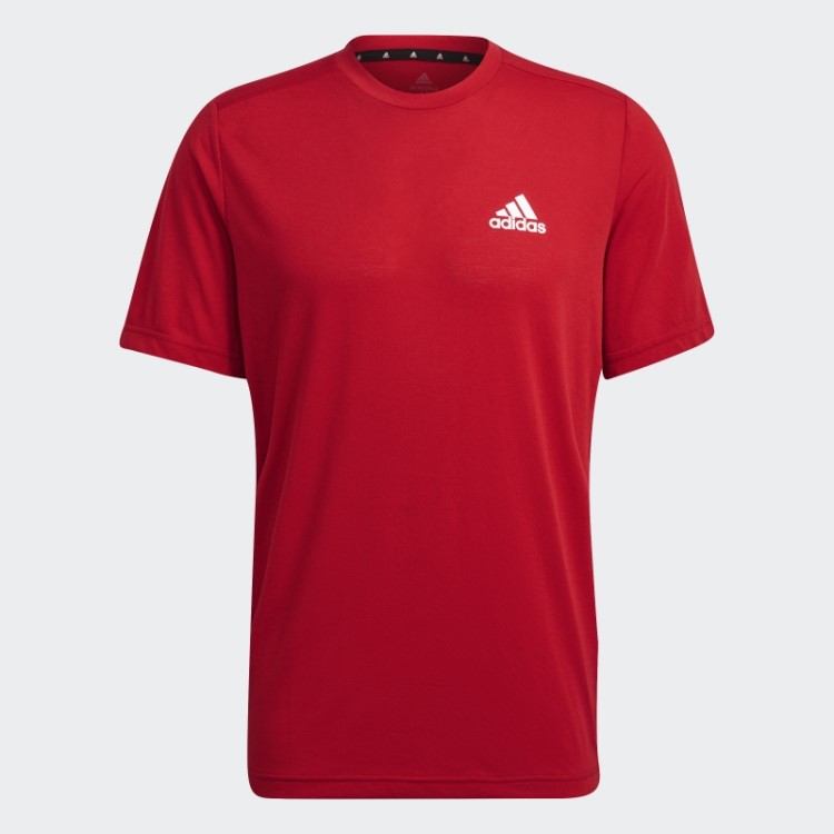 Camiseta Esportiva Adidas Scarlet Aeroready Projetada Para Mover